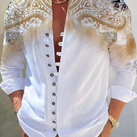 Men's fashion 3D printed shirt top by Ancient Energy, featuring vibrant geometric patterns and a modern casual style.