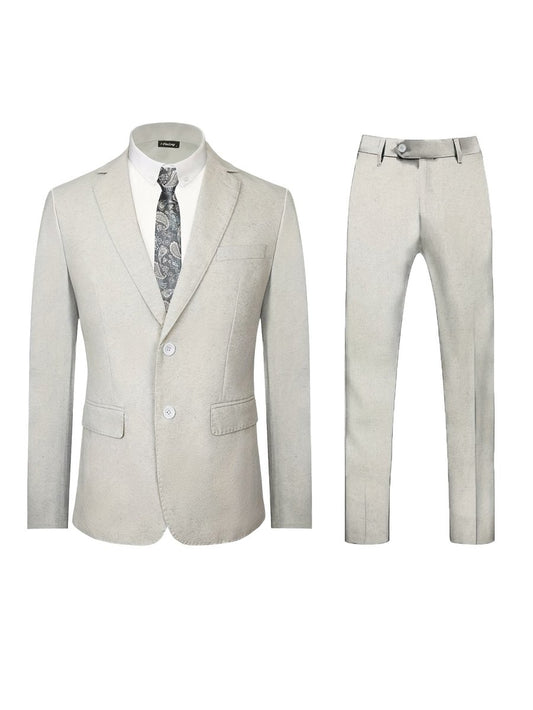 Men's fashionable suit by Ancient Energy, tailored for balls and banquets, featuring a sleek modern design and elegant fit.