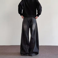 Men's relaxed high-street wide-leg pants by Ancient Energy, showcasing a premium, versatile casual style with a comfortable fit.