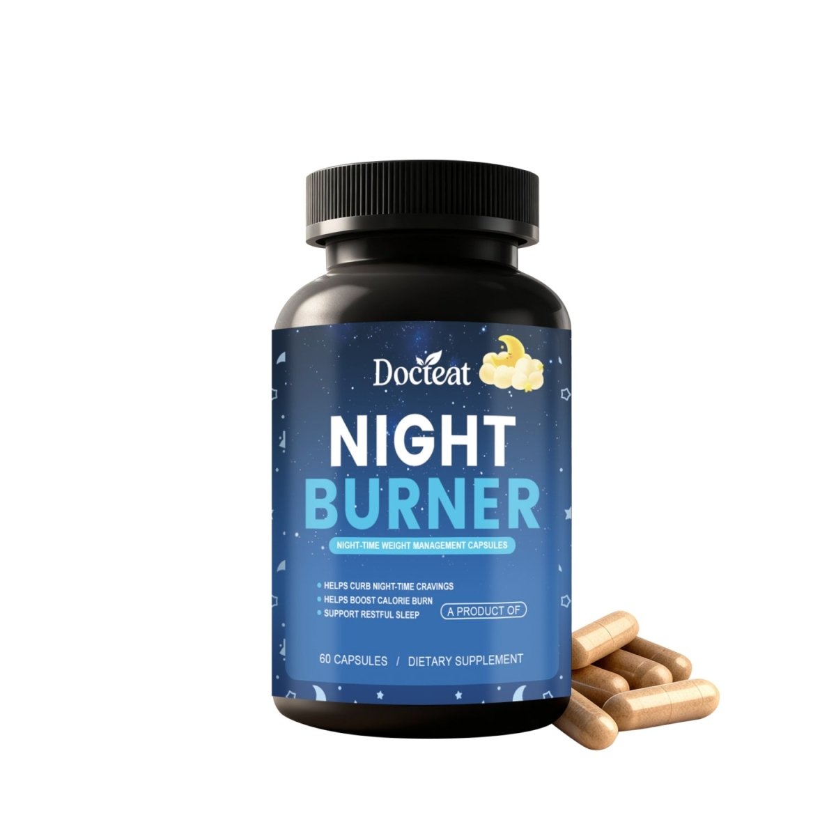 Ancient Energy Natural Energy Boost Capsules with B6, L-Carnitine, and Garcinia Cambogia extract in a bottle.
