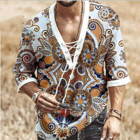 Ancient Energy men's loose-fit hot style T-shirt in large size, casual black shirt with short sleeves and round neckline.