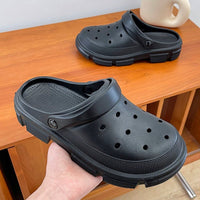 Ancient Energy outdoor summer sandals for women and men, beach slippers and garden clogs, casual slip-on footwear for warm weather.
