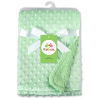 Ancient Energy Polar Dot baby blanket, newborn swaddle wrap with soft fabric and envelope design for infant bedding.