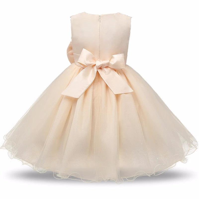 Ancient Energy princess flower girl dress in summer tutu style, suitable for wedding and birthday party events.