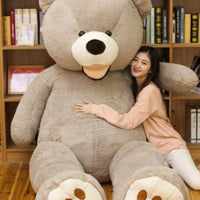 Soft, charming plush bear toy by Ancient Energy, showcasing a realistic, cuddly design perfect for children and collectors.