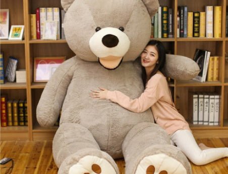 Soft, charming plush bear toy by Ancient Energy, showcasing a realistic, cuddly design perfect for children and collectors.