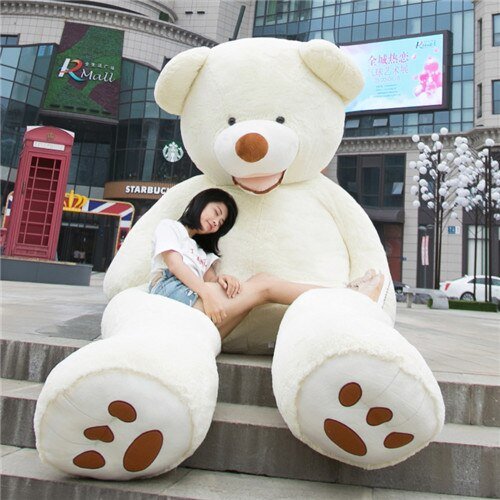 Soft, realistic plush bear toy by Ancient Energy, featuring charming design and safe, cuddly fabric for children.