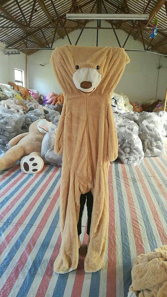 Soft and charming plush bear toy by Ancient Energy, featuring realistic details and a safe, cuddly design for children.