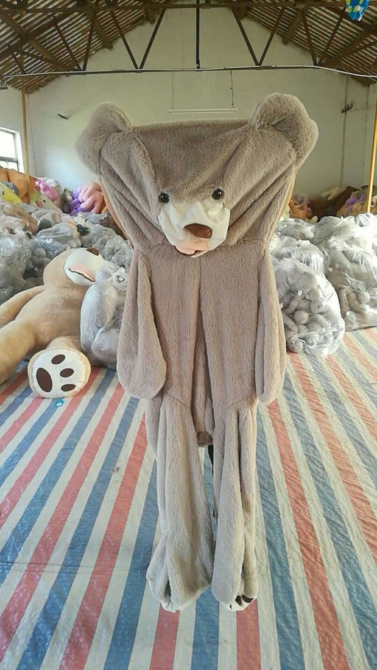 Realistic plush bear toy from Ancient Energy, soft and charming, perfect for cuddling and safe for children.