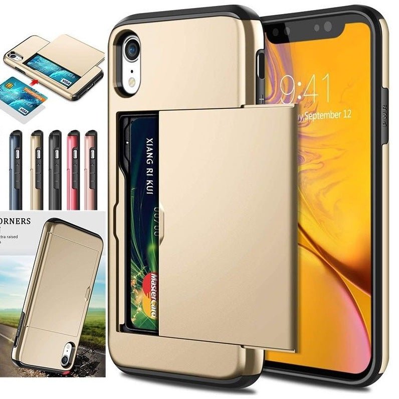 Ancient Energy Robust Dual Layer Hybrid Defender Armor Case for reliable phone protection, showing reinforced edges and textured surface.