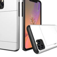 Ancient Energy Robust Dual Layer Hybrid Defender Armor Case for reliable phone protection with textured black and gray design.