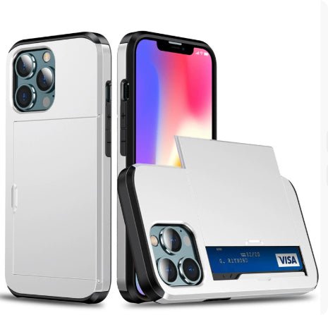 Ancient Energy Robust Dual Layer Hybrid Defender Armor Case for reliable phone protection, showing reinforced edges and textured surface.