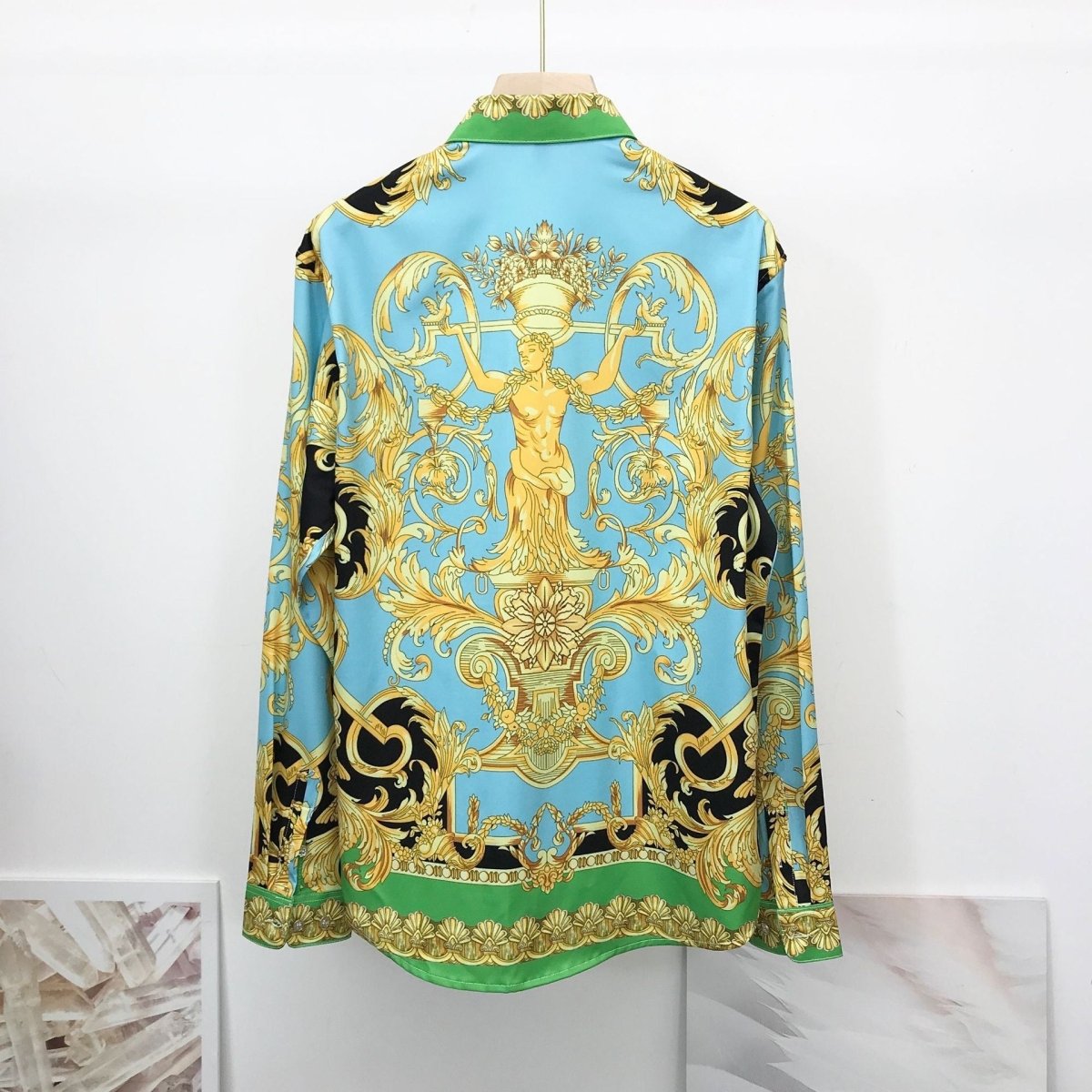 Thin unisex shirts with Yan pattern print by Ancient Energy, featuring a personality palace design in a stylish and lightweight fabric.