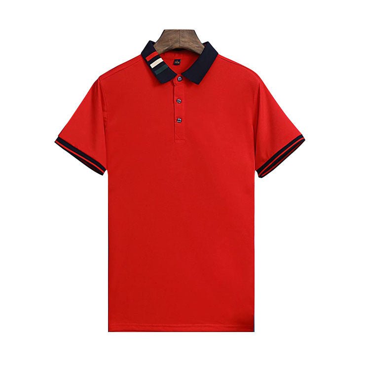 Ancient Energy short sleeved summer business polo shirt in lightweight fabric, featuring a classic collar and subtle branding.