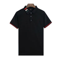 Ancient Energy short-sleeved summer business polo shirt in breathable fabric, featuring a classic collar and button front.