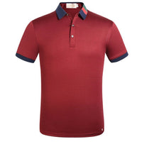 Ancient Energy short sleeved summer business polo shirt in lightweight fabric, featuring a classic collar and button placket.