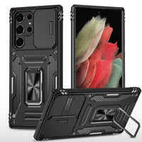 Ancient Energy sliding window ring bracket multifunctional phone case showing the sleek design and built-in ring holder.