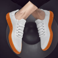 Ancient Energy men's spring and summer woven casual sneakers, breathable large size, Korean Forrest Gump style, lightweight design