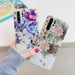 Ancient Energy retro flower phone case for Samsung Galaxy S21, S20, S10, S9, S8 Plus, featuring floral design and protective cover.