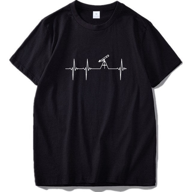 Ancient Energy men's slim fit T-shirt with cartoon solid design, casual style, made from comfortable fabric.