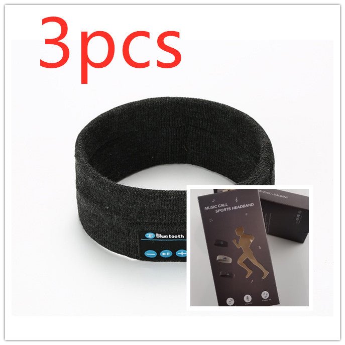 Ancient Energy wireless Bluetooth headband designed for outdoor fitness and yoga, featuring a comfortable, sporty headband with built-in audio.