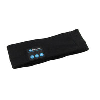 Wireless Bluetooth headband by Ancient Energy for outdoor fitness and yoga, featuring integrated speakers and comfortable design.