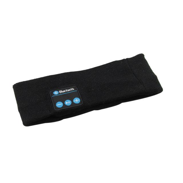 Wireless Bluetooth headband by Ancient Energy for outdoor fitness and yoga, featuring integrated speakers and comfortable design.