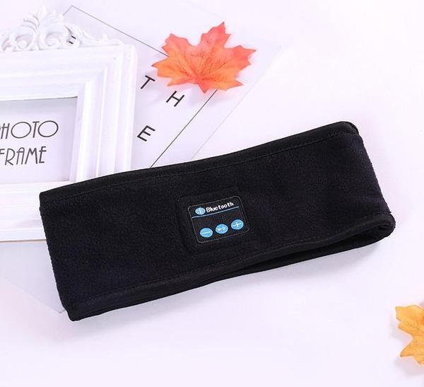 Ancient Energy wireless Bluetooth headband for outdoor fitness and yoga, featuring a comfortable, slim design with integrated audio speakers.