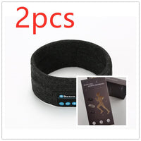 Ancient Energy wireless Bluetooth headband for outdoor fitness and yoga, featuring built-in headphones and comfortable fit.