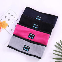 Ancient Energy wireless Bluetooth headband designed for outdoor fitness and yoga, featuring a comfortable, slim fit for active wear.