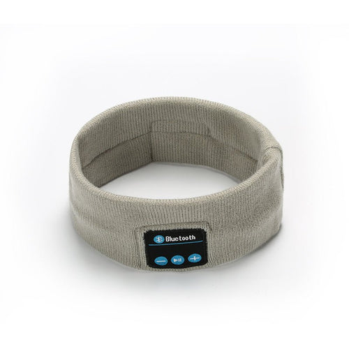 Ancient Energy wireless Bluetooth headband designed for outdoor fitness and yoga, featuring a comfortable, sporty headband style.
