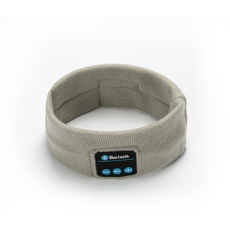 Ancient Energy wireless Bluetooth headband designed for outdoor fitness and yoga, featuring a comfortable, sporty headband style.