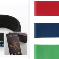 Ancient Energy wireless Bluetooth headband with built-in headphones, ideal for outdoor fitness and yoga activities.