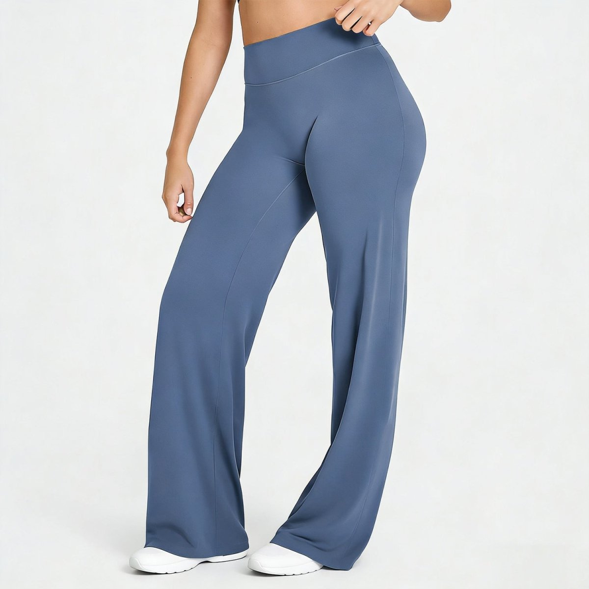 Ancient Energy women's straight-leg yoga pants for exercise and fitness, made from comfortable stretchy fabric.