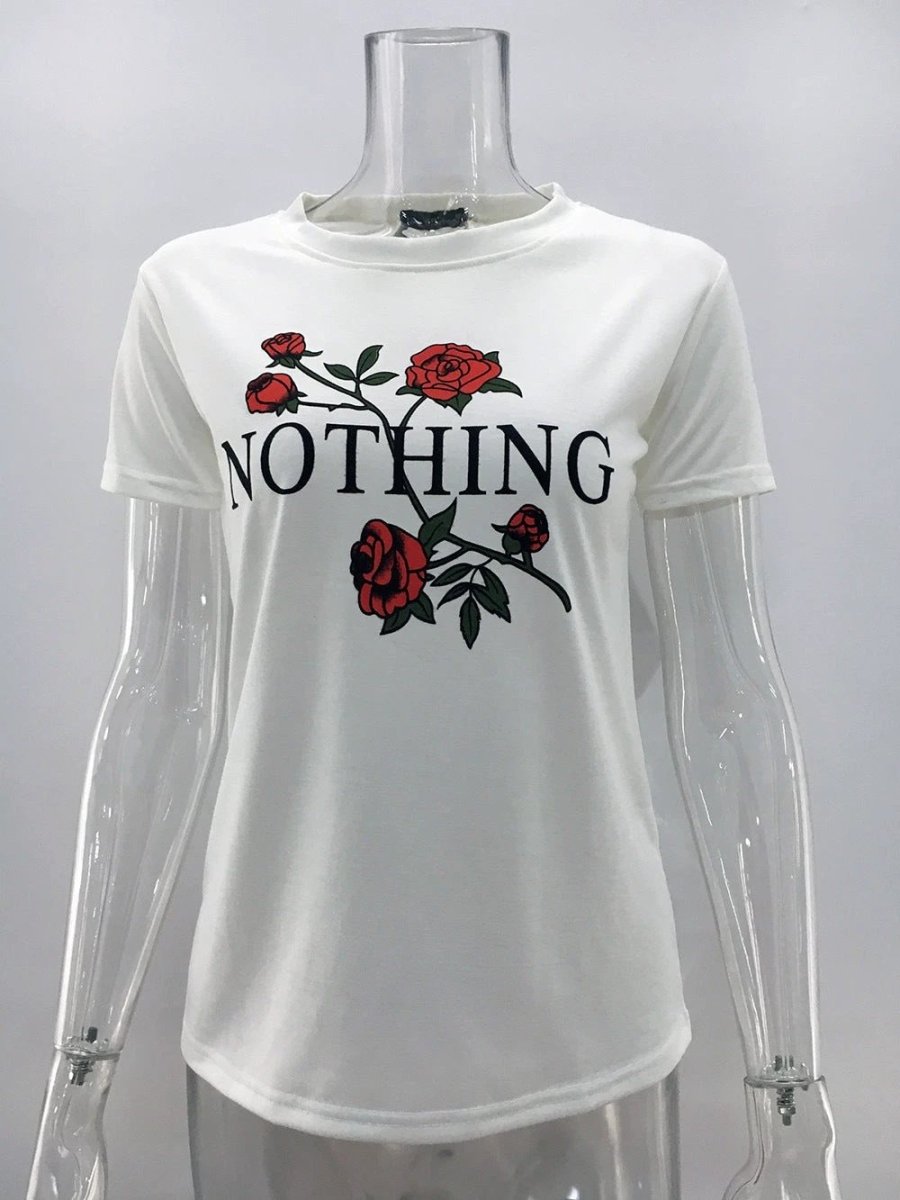 Women’s summer casual blouse shirt by Ancient Energy, loose fit T-shirt top with short sleeves and relaxed style.
