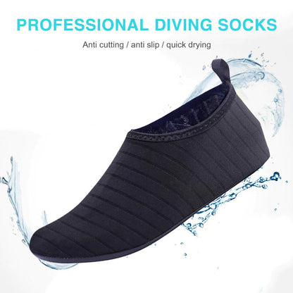AquaFlex Unisex Water Shoes - Quick-Dry Beach Yoga Swim Socks - MANDOTOS