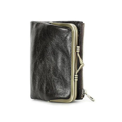 Authentic Leather Ladies' Wallet - MANDOTOS