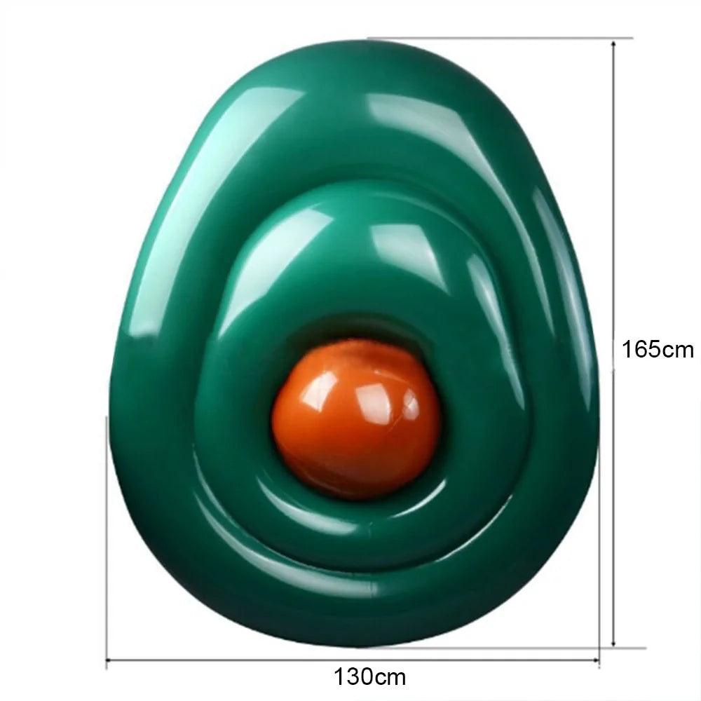 Avocado Shape Inflatable Pool - MANDOTOS
