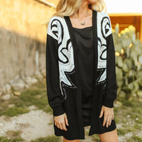 Saddle Swappin Cardigan (Reversible)