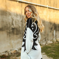 Saddle Swappin Cardigan (Reversible)