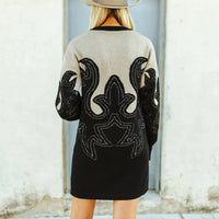 Fiery Knit Sweater Dress: Cozy & Stylish for Effortlessly Chic Looks! -