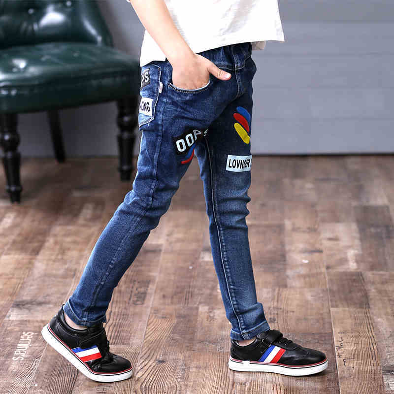 Boys' velvet one-piece jeans for autumn and winter by Ancient Energy, featuring warm, cozy fabric and casual style.