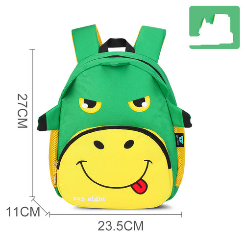 Cute cartoon shoulders baby lightweight backpack by Ancient Energy, featuring colorful designs for elementary school children.