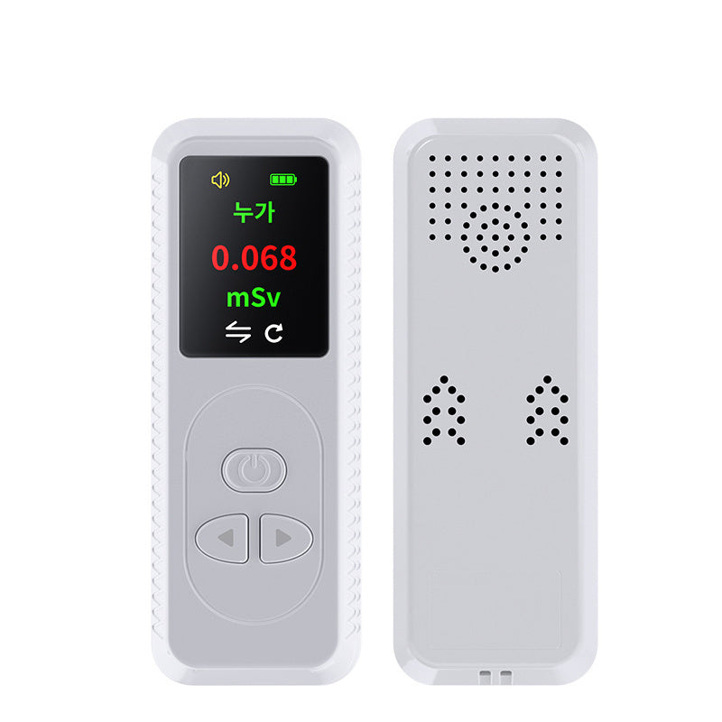 Nuclear Radiation Detector Radioactive Geiger Counter TFT Color Display Rays Tester With Sound Alarm Function - MANDOTOS