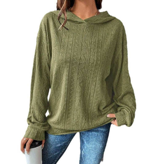 Autumn Casual Solid Hoodie for Women
