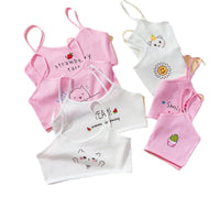 Junior high school girl's bra tube top by Ancient Energy, lightweight and comfortable undergarment for everyday wear.