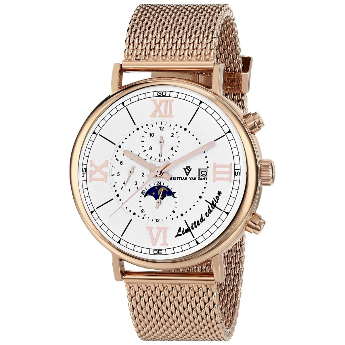 Christian Van Sant Men's Somptueuse LTD limited edition watch, featuring a sleek design and premium craftsmanship.