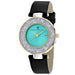 Christian Van Sant Women's Dazzle watch with a sleek design and metal band, displayed on a white background.