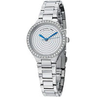 Stuhrling Women's Symphony Watch with a sleek design, silver-tone case, and elegant dial, showcasing craftsmanship and style.