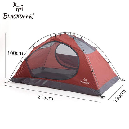 Blackdeer Archeos 2-3 People Backpacking Tent Outdoor Camping 4 Season Winter Skirt Tent Double Layer Waterproof Hiking Survival - MANDOTOS